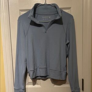 Abercrombie Kids Light Blue Zip-Up Sweatshirt